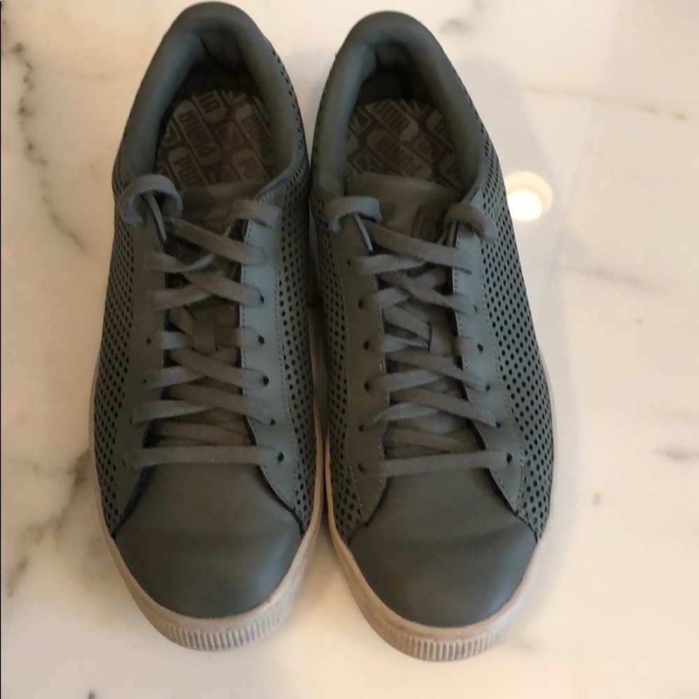 Puma - Basket Classic sz 10D - gray